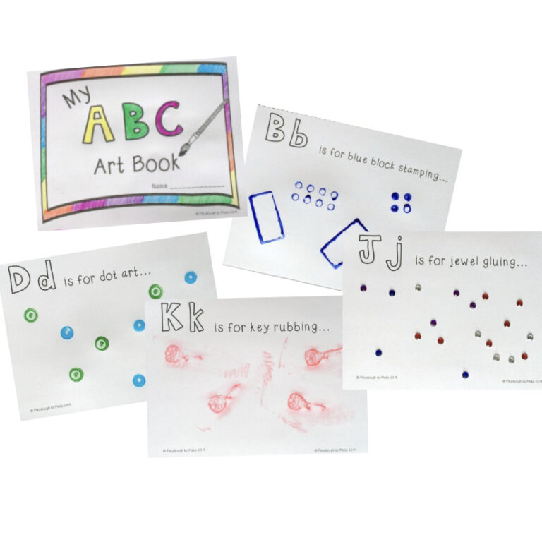 Printable ABC Art Book