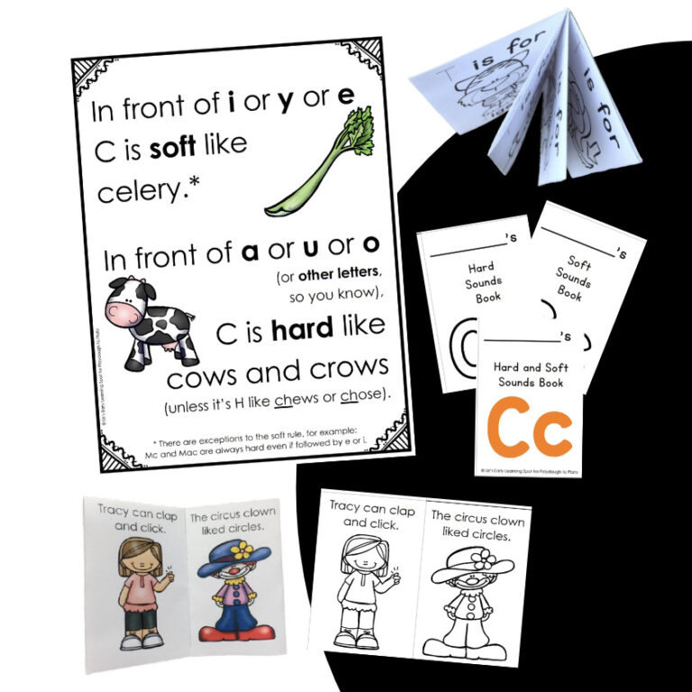 Hard and Soft C Little Reader Books
