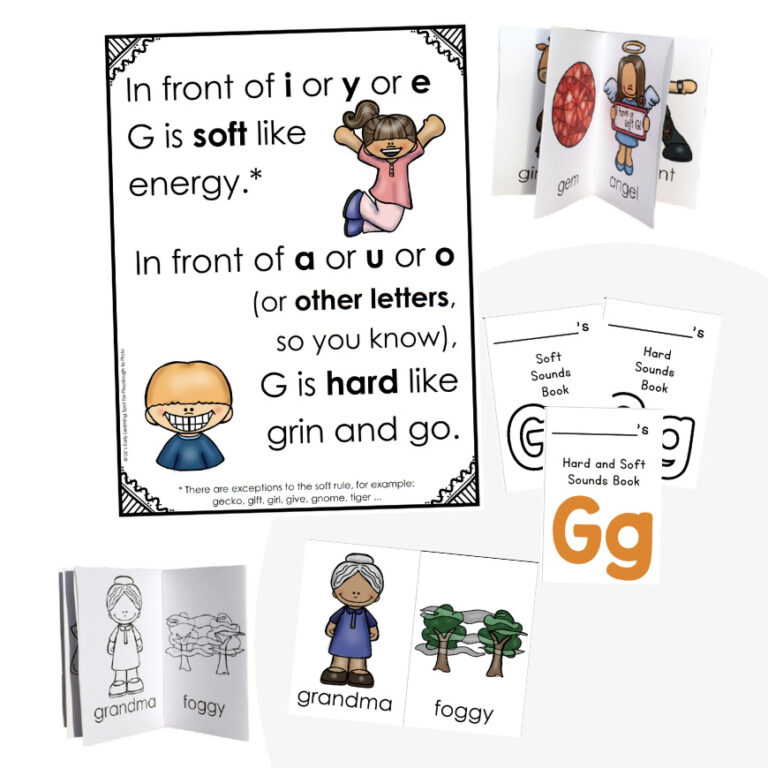 Hard and Soft G Little Reader Books