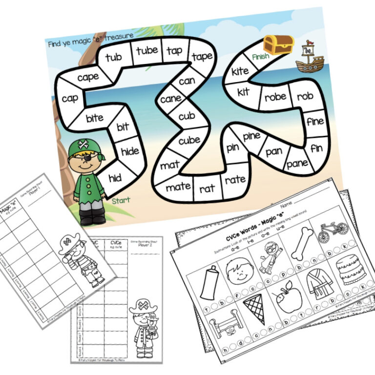 Magic E Activities