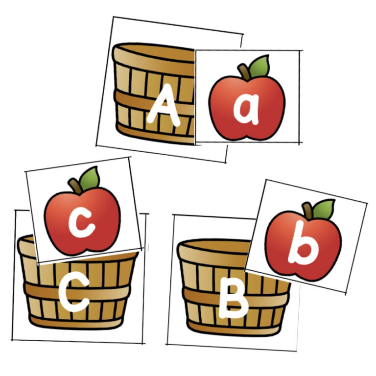 Apple Alphabet Match