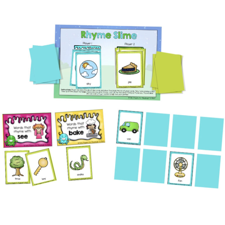 Rhyme Slime Games