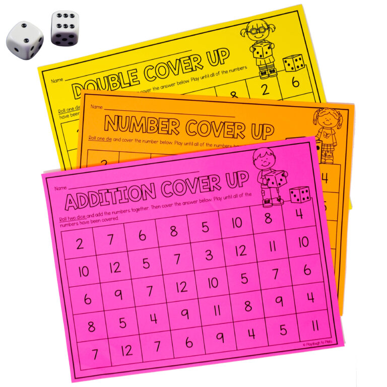 No Prep Dice Games