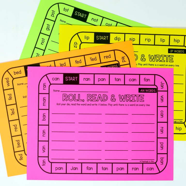Decodable Roll, Read and Write