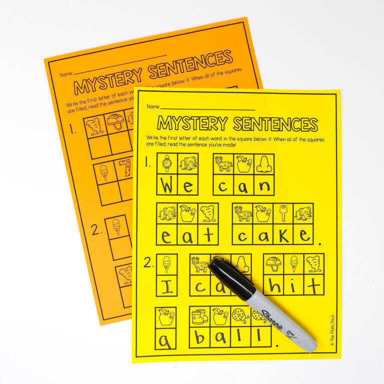 Mystery Sentences