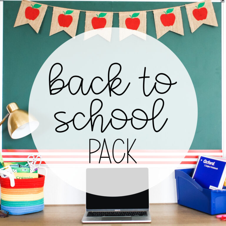 Back to School Pack