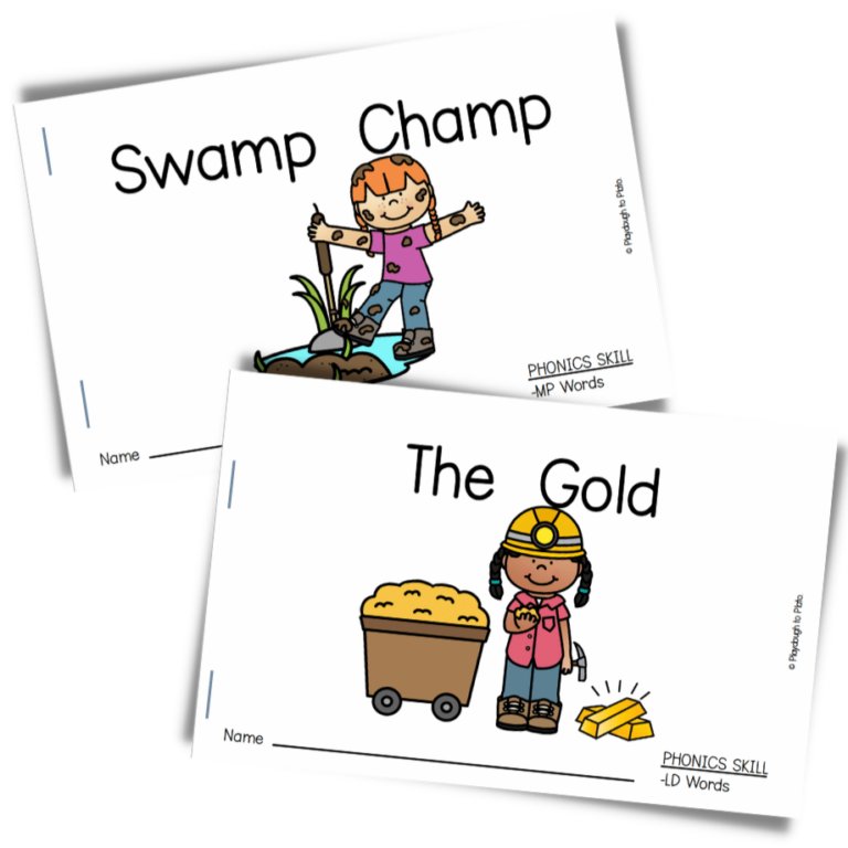 Ending Blend Decodable Readers