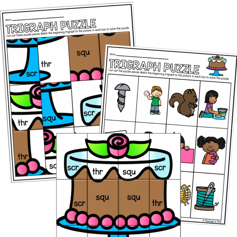 Beginning Trigraph Puzzles