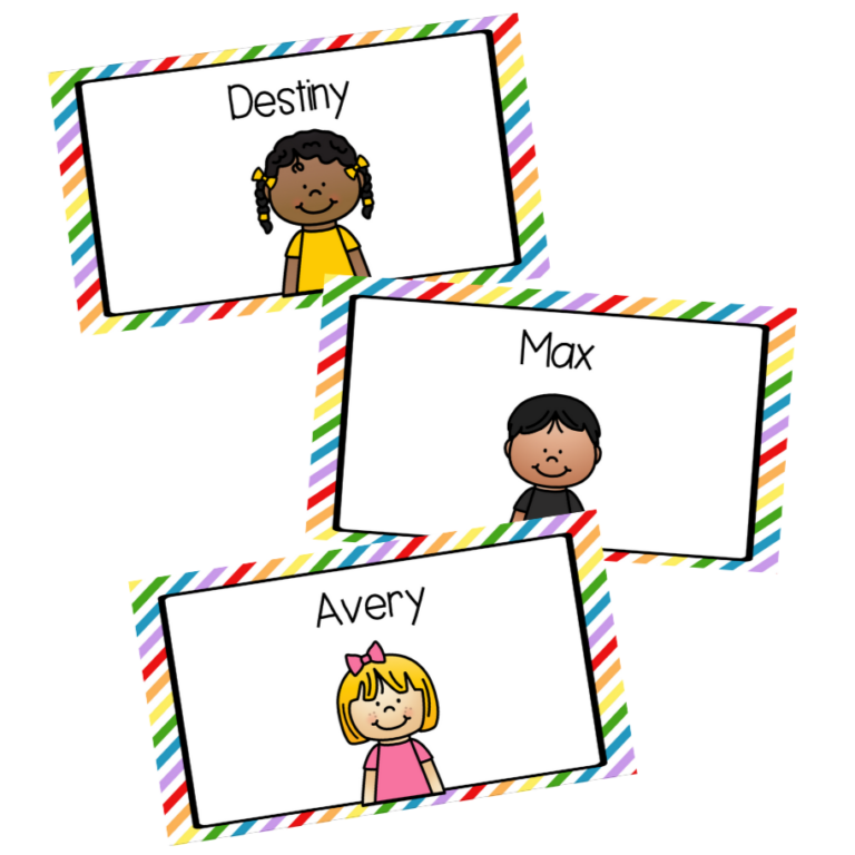 Editable Pencil Box Labels