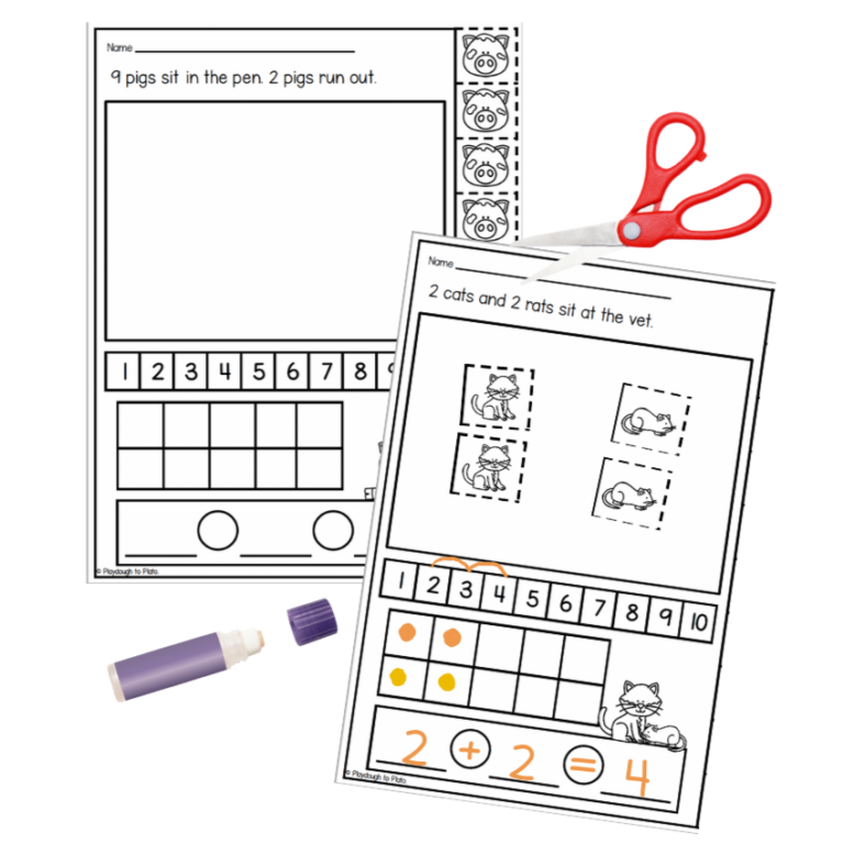 Decodable Word Problems to 10
