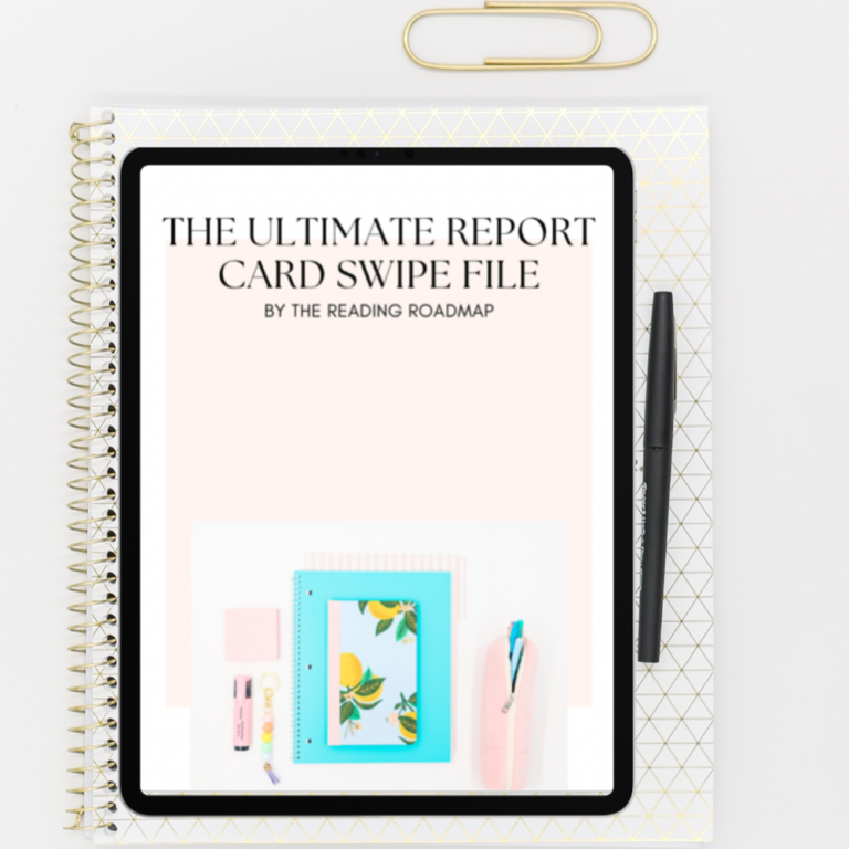 The Ultimate Report Card Swipe File