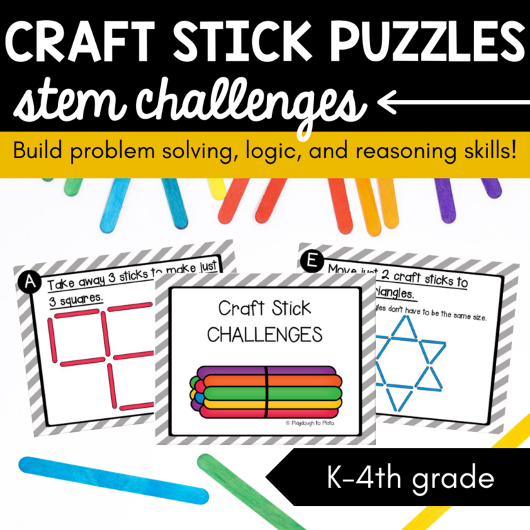 Craft Stick Challenges