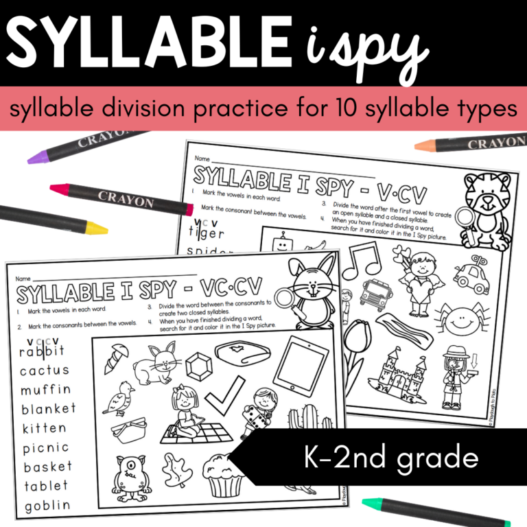 Syllable I Spy
