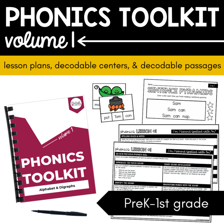 The Reading Roadmap Phonics Volume 1