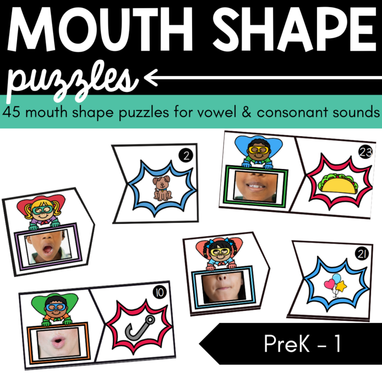 Mouth Shape Puzzles