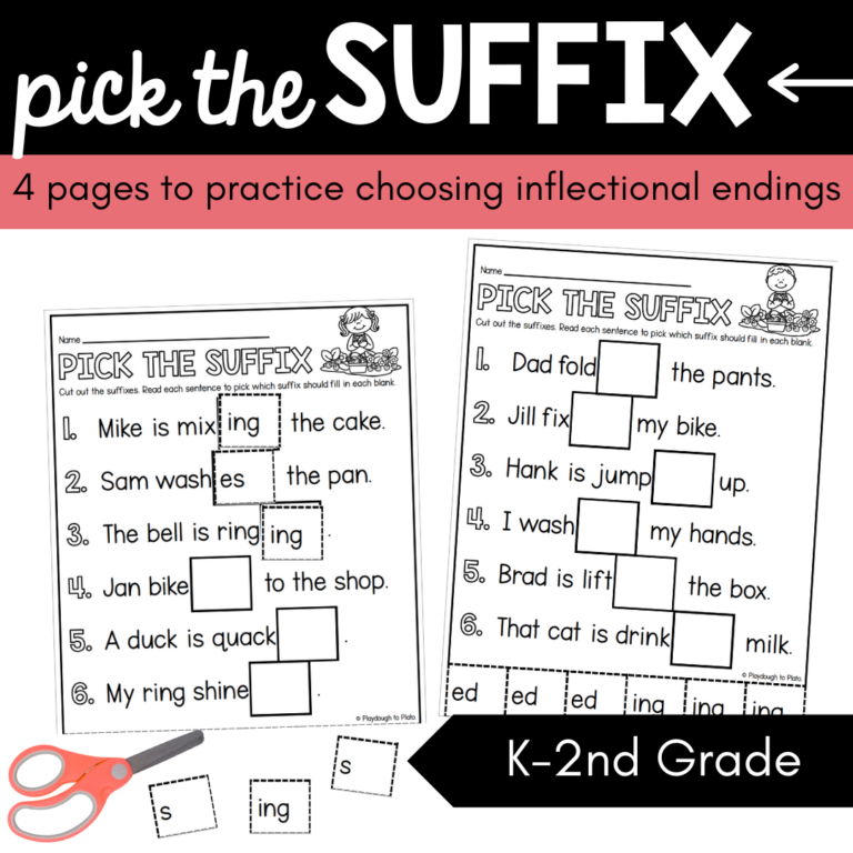Pick the Suffix
