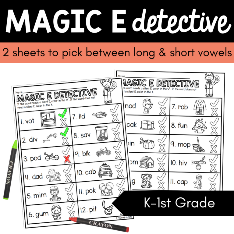Magic E Detective