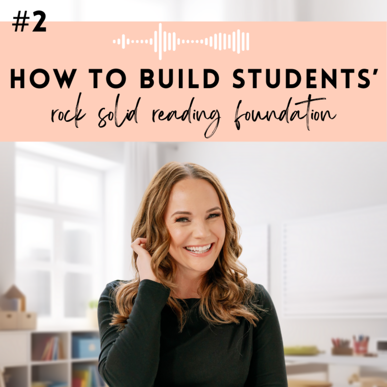 #2: Building a strong reading foundation in kindergarten