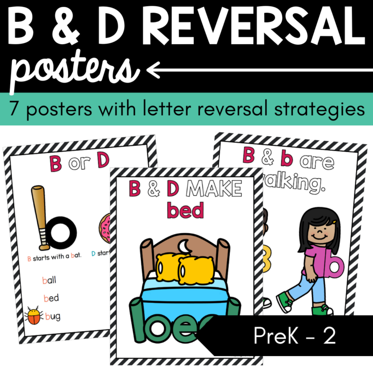 B and D Reversal Posters