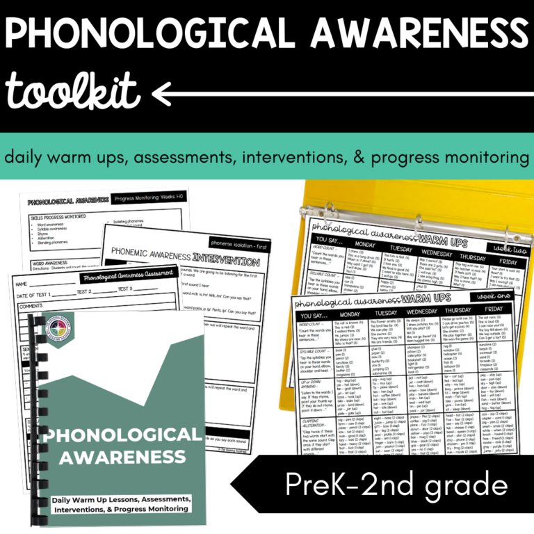 Phonological Awareness Toolkit