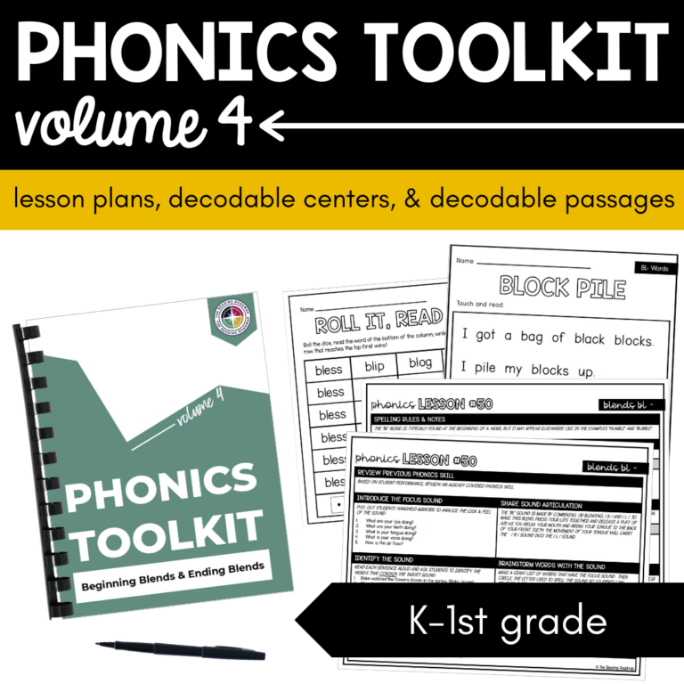 The Reading Roadmap Phonics Volume 4