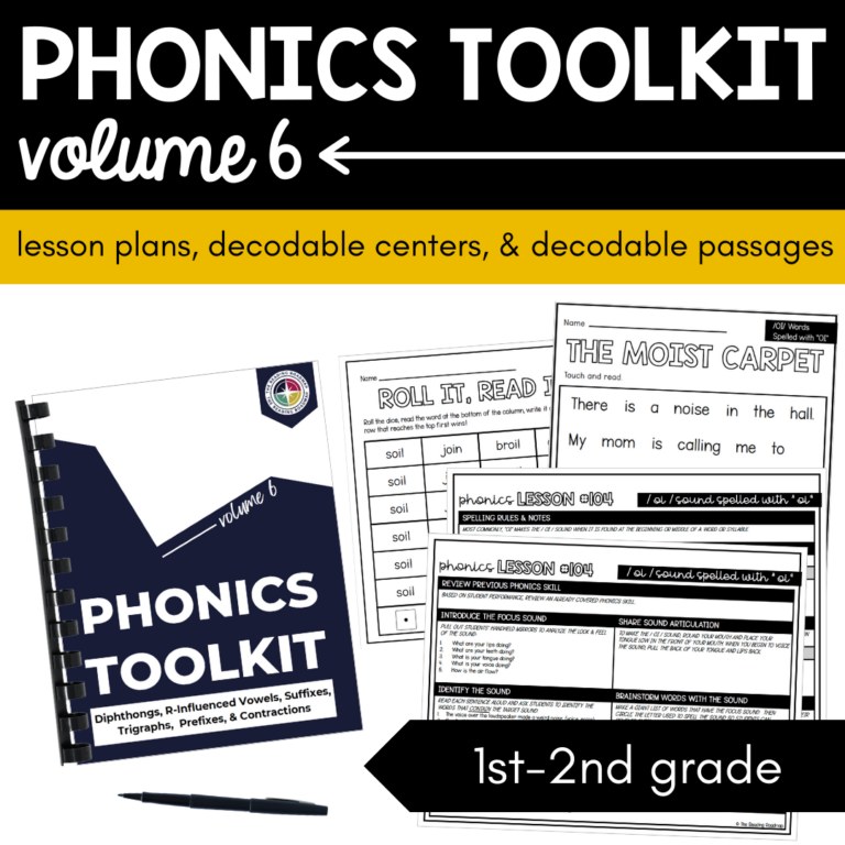 The Reading Roadmap Phonics Volume 6