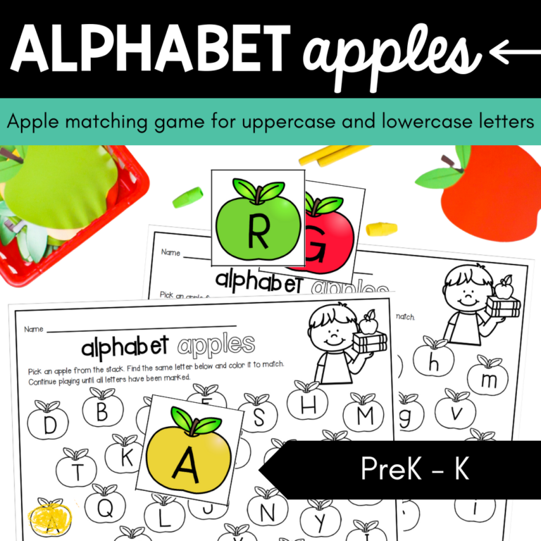 Alphabet Apples
