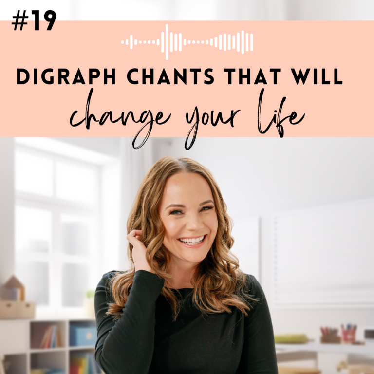 #19: Fun digraph chants for kindergarten