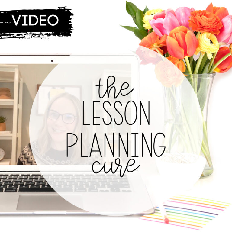 The Lesson Planning Cure