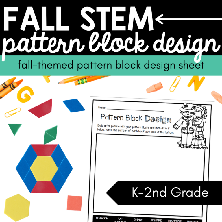 Fall STEM Pattern Block Design