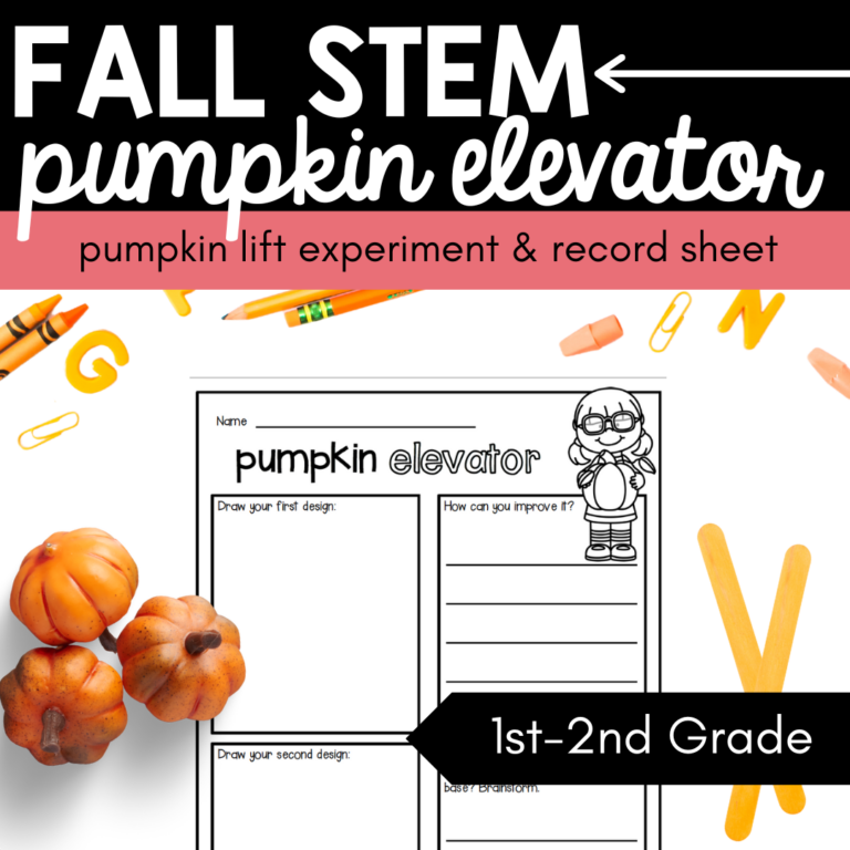 Fall STEM Pumpkin Investigation