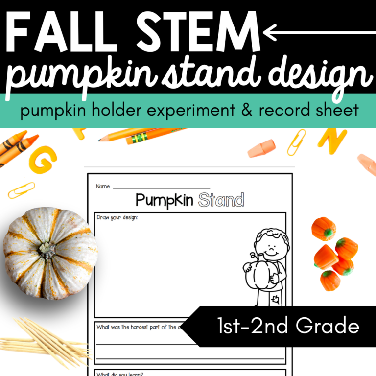 Fall STEM Pumpkin Stand Design