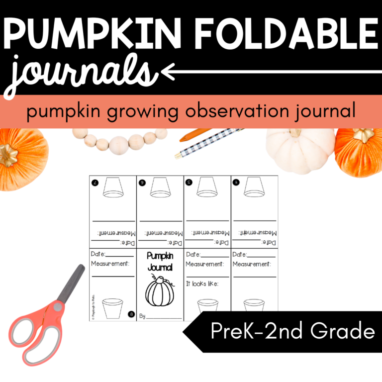 Pumpkin Foldable Journals