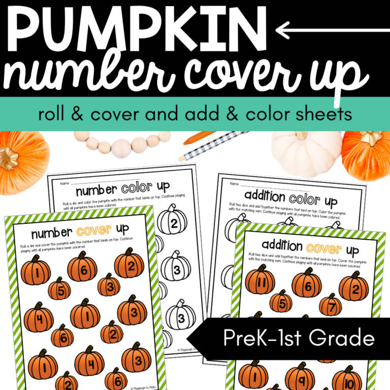 Pumpkin Number Cover Up