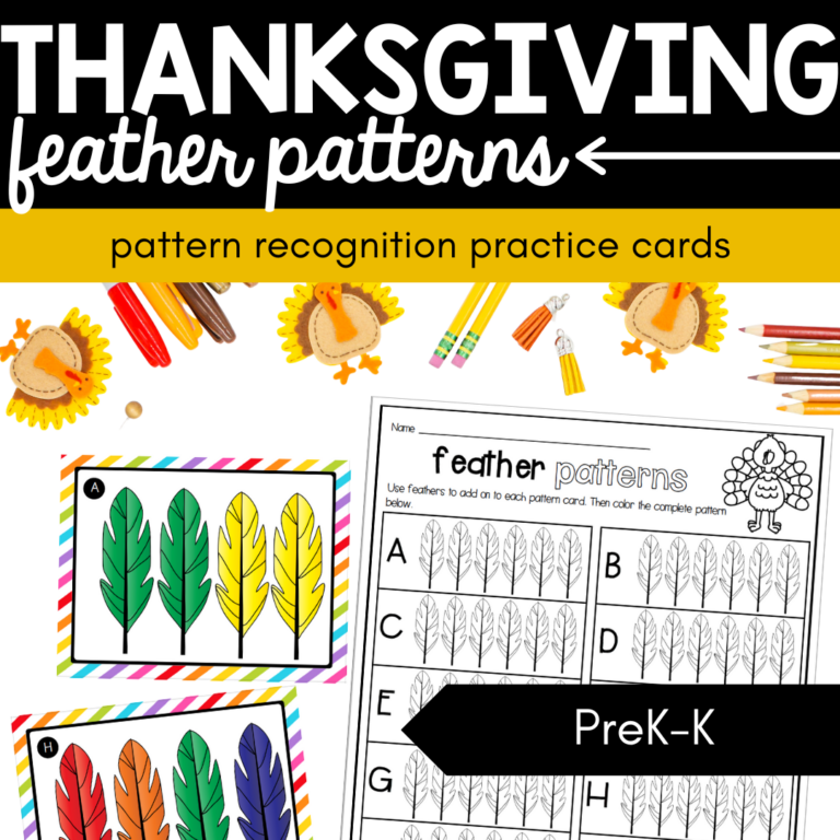 Thanksgiving Feather Patterns