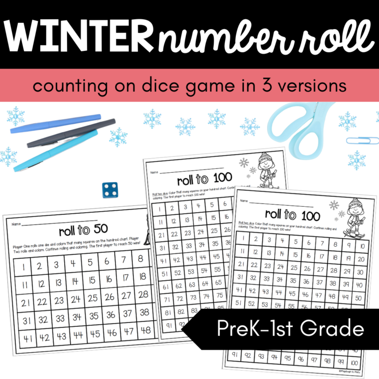 Winter Number Roll