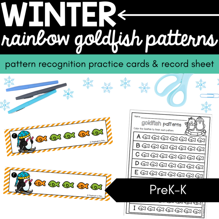 Winter Rainbow Goldfish Patterns