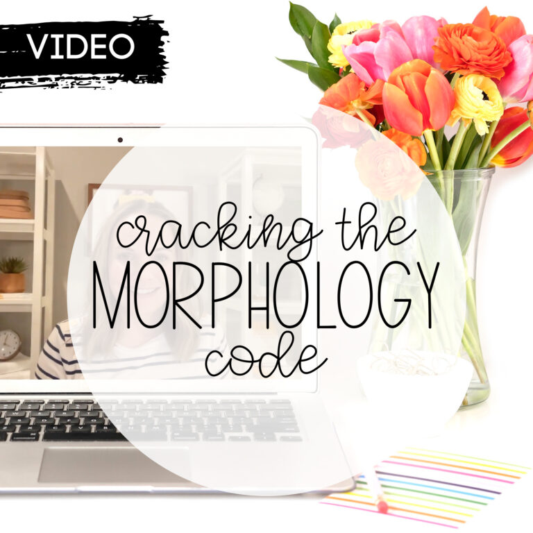 Cracking the Morphology Code