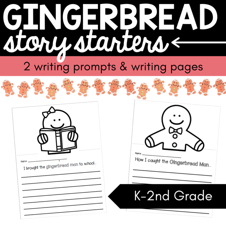 Gingerbread Story Starters