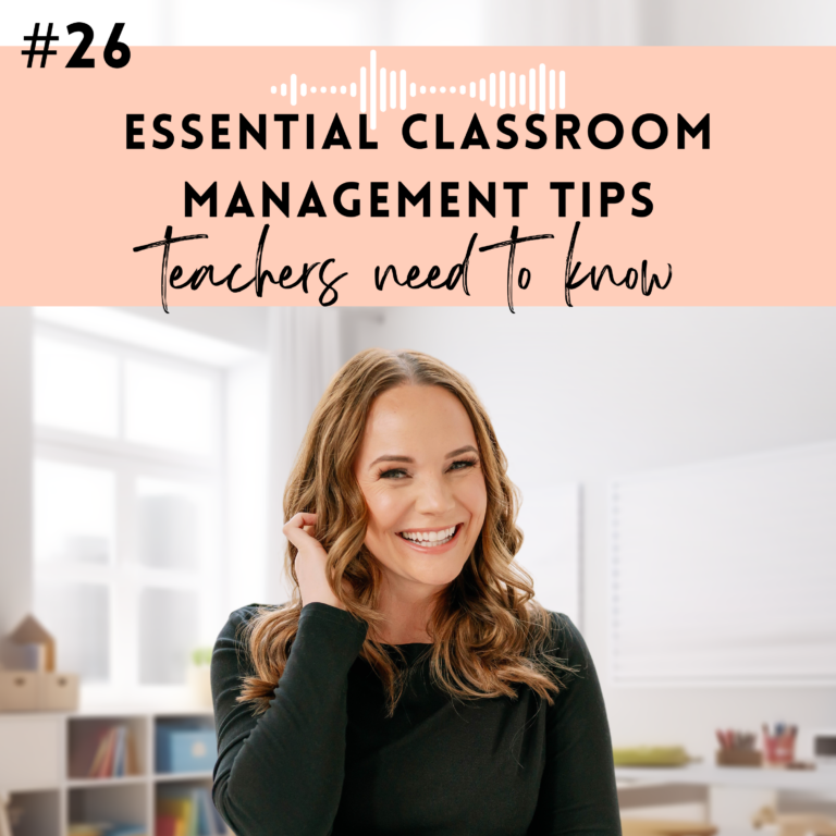 #26: Essential Classroom Management Tips Every Elementary Teacher Needs to Know with Alex John