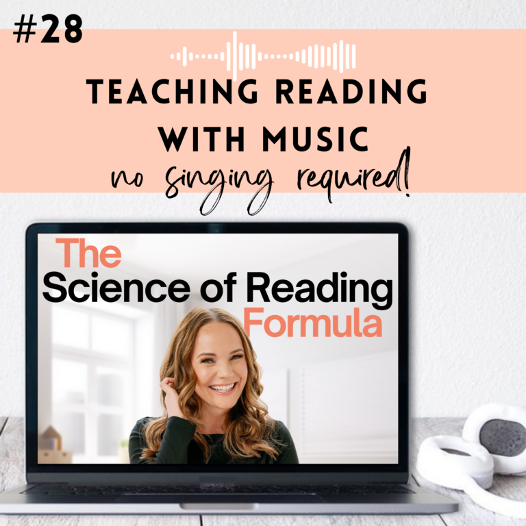 Teach Reading with Music…No Singing Required!