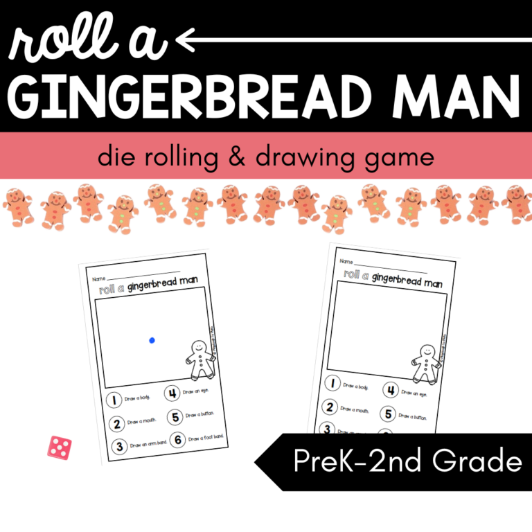 Roll a Gingerbread Man