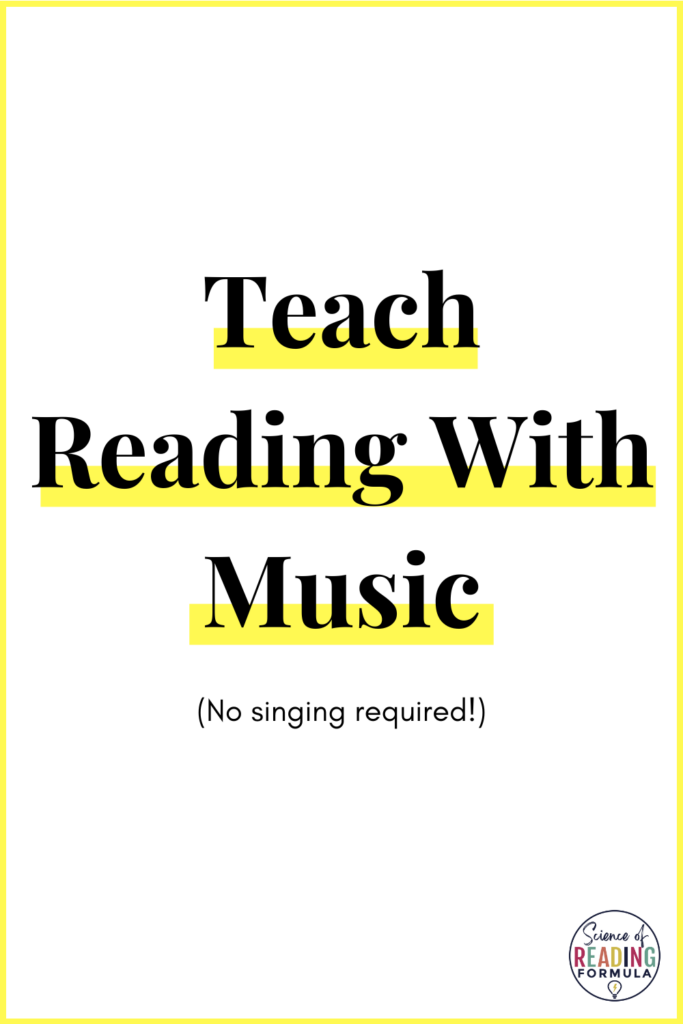 How to Use Music to Teach Reading