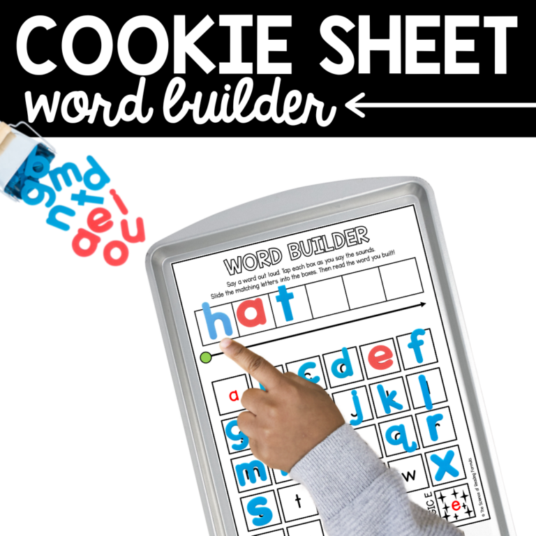 Cookie Sheet Word Builder