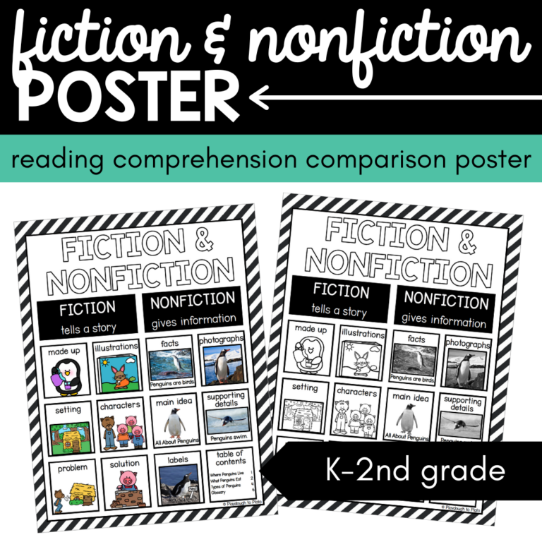Fiction and Nonfiction Poster