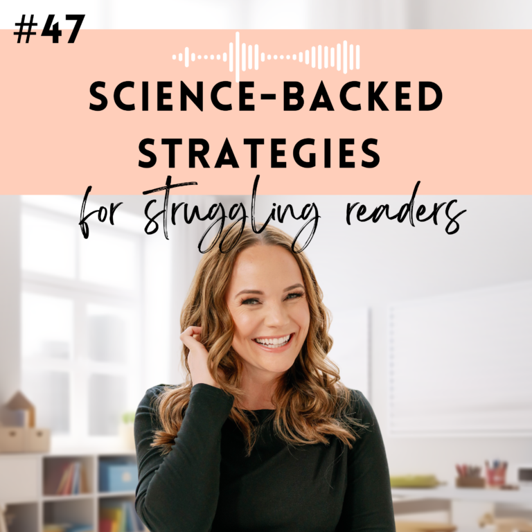 Malia Hollowell, science of reading expert, hosts podcast on science-backed strategies for struggling readers.