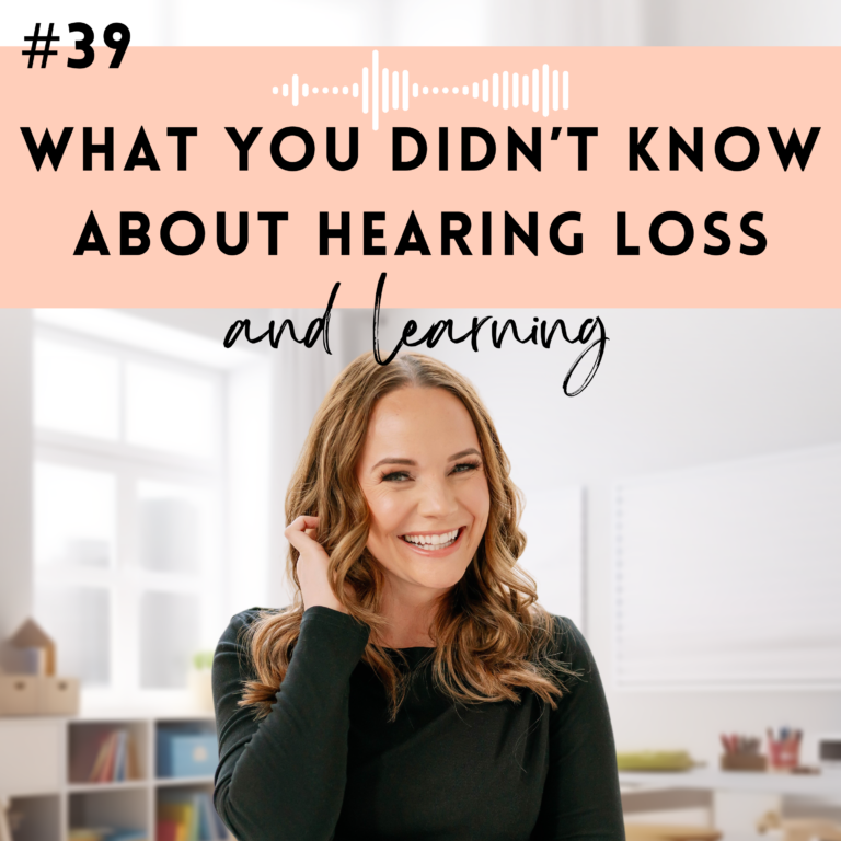 Malia Hollowell, science of reading expert, hosts podcast on hearing loss and learning.