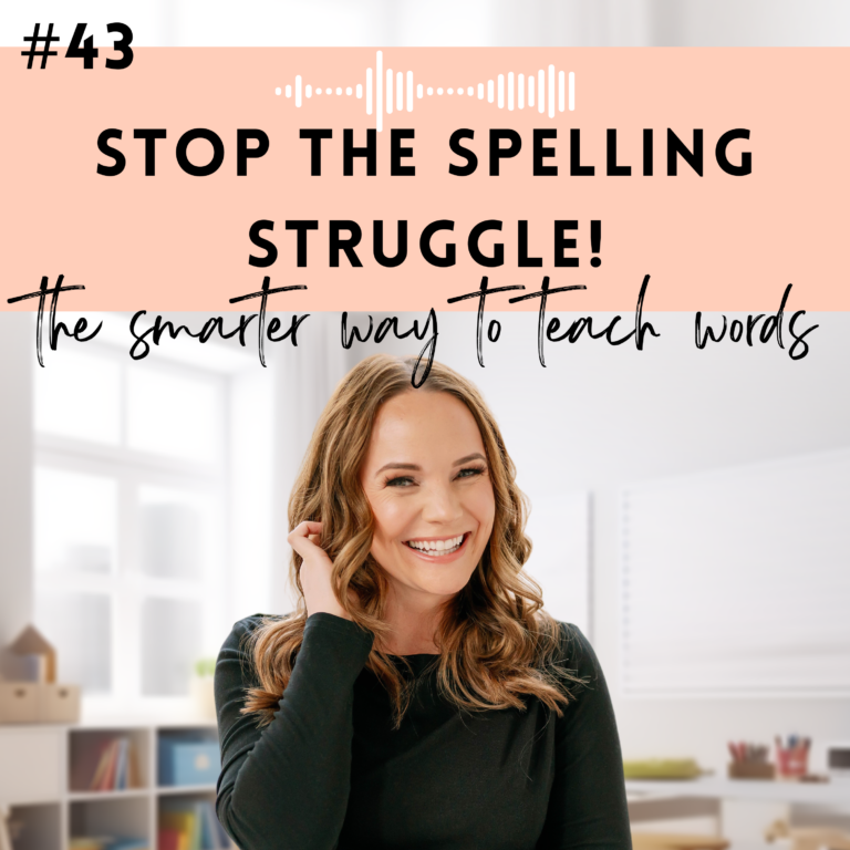 Malia Hollowell, science of reading expert, hosts podcast on spelling instruction myths.