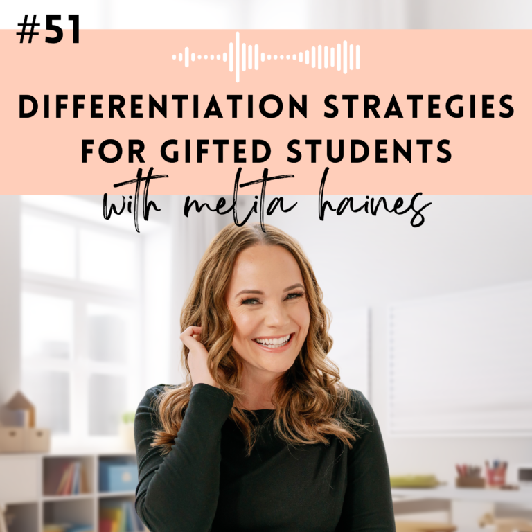 Malia Hollowell, science of reading expert, hosts podcast on differentiation strategies for gifted students.