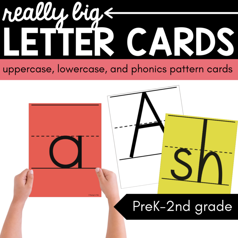Really Big Letter Cards